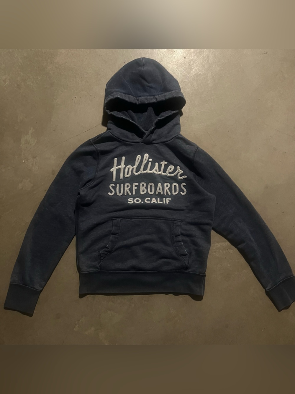 Hollister Navy Surfboards Hoodie